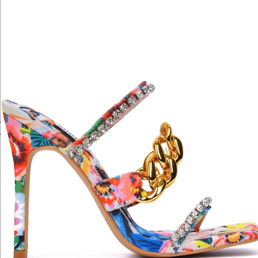 Multi colored heels - Picture 2 of 3